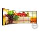 49 55 65 4*4 Curved LCD Video Wall / 500 Nits LCD Panel TV Wall Big Screen