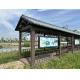 Outdoor Garden Camping Precast Packed Container Corridor Rugged