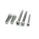 Hex socket head cap screws SS304 stainless steel DIN 912 bolts for OEM Customized Service