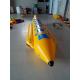 Single Lane Inflatable Water Toys , PVC Tarpaulin Banana Boat Towable for 6 Person