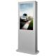 Floor Standing Outdoor Digital Signage 55 Inch , Interactive Touch Screen Digital Signage