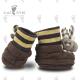 Comfortable Plush Baby Shoes 6 - 12 Month Warm Brown Infant X'Mas Deer Shoe