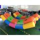 Double Tubes Inflatable Water Totter / Inflatable Water Seesaw For Water Park