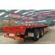 3 Axles flatbed trailers Container Handling Trailers - TITAN VEHICLE