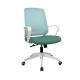 Modernize Your Workspace Comfort Large Swivel Lounge with Armrests and Lift Metal Legs