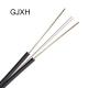 FTTH Indoor 2 Core Fiber Drop Cable 1260nm LSZH Jacket For Network Wiring System