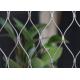 Protectiv SS Flexible Steel Mesh Ferruled / Knotted Type Net For Zoo Enclosure