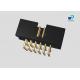 IDC Header connector, PCB Mount Receptacle, Board-to-Board, 2X6 Position, 2.54mm Pitch, Gold Flash, Right angle