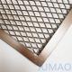 Diamond Expanded Mesh Panels Expanded Steel Grill Grate For Walkway Handrails