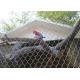 304/316 SS Aviary Wire Netting Ferruled / Knotted Rope Mesh SGS Listed