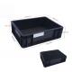 400x300mm Storage Container Stackable ESD Industrial Plastic Storage Bin Box Conductive Crate