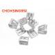 Silver Color Furniture Spring Clips High Strength Metal Zinc Plating Materials