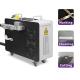 100w 200w 300w Pulse Laser Cleaning Machine for Oil Stain Rust Coating Materials Paints Removal in Sheet Metal Case