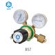 Two Gauges Single Stage Pressure Regulator Valve Neoprene Diaphragm For Natural Gas