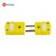 Thermocouple Type K Middle Size Connector Round Chromel Alumel Pin Thermometer Plug ANSI
