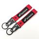 Honda Pride Custom Key Lanyard - Bold Red & Black Design with Reinforced Metal Clips & Iconic Branding