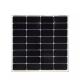 Black White Backsheet Ahony Solar Panel Strong 100W 20.52V Operating From -40.C To 85.C