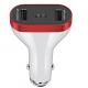 3.1A 3 Ports USB Car Charger Adapter Type C 30W Eco Friendly