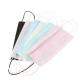 High Breathability 3 Ply Disposable Medical Mask Pink White Blue