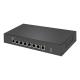 8 10G Auto Sensing RJ45 Unmanaged Ethernet Switch 12KBytes Rack Mounted