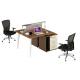 wholesale 2 person melamine office workstaion desk furniture