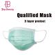 Antivirus Sterile Face Masks 3 Ply Non Woven Earloop Surgical Mask For Protect