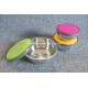 12cm 14cm 16cm Colorful Stainless Steel Mixing Bowl Set With Lid 6pcs