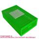 Poultry Plastic Transport Cage Crate Chicken Turnover Box For Farm Use For Duck Pigeon
