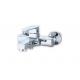 Contemporary Bathtub Bathroom Sink Faucets Chrome Polished , Wall Mounted Type