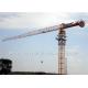 Tower crane with free height 77m for max load of 25 tons equipped a hydraulic self raising mechanism