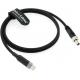 PD Type-C To Locking DC 5.5×2.5mm Fast Charging Power Cable For Atomos Ninja V/ SmallHD 702 Touch Monitor 1M/39.4inches