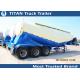 48cbm Bulker cement trailer with famous brand air compressor and diesel engine