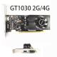 GT 1030 2GB DDR5 Multi Display Graphics Card 64Bit 1227MHz 1468MHz