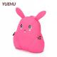 Solid Pattern Fashionable Mini Backpacks , Cute Bunny Backpack Pink Color