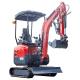 920mm Track Gauge Excavator Hydraulic Parts At With 75° Boom Swing Angle