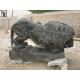 24 Inch Width Carved Marble Customized Lion Stone Statue