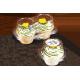 Plastic Disposable 2 Muffin Cupcake Box Transparent Tart Tray Thickened Blister
