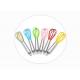 Kitchen Utensil Silicone Egg Beater , Customized Silicone Hand Whisk For Cake
