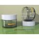 200ml Matte Plastic Cosmetic Jars With White Lid Body Butter Container