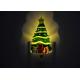 Lovely Cute 3D Shape Auto Sensor LED Night Light , Multicolor Plug In Sensor Night Light