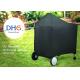 Oversized Canvas Outdoor BBQ Accessories Cover 24 Inch Luxury Heat Resistant