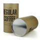 Airtight Cardboard Tube Containers , CMYK Custom Printed Paper Tubes 157gsm