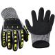 Deckhand Cut Proof Work Gloves TPR Impact Resistant Oil Gas Safety Gloves