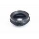 Black Alloy DSLR Camera Lens , Optical Glass 0.63X Wide Angle Digital Slr Camera Lens Filters