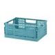 Storage Turnover Plastic Folding Crate Versatile Solution for Home Office and Industry