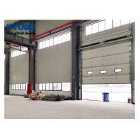 Premium Steel Sectional Overhead Door Insulated Eco Friendly PU 500mm Panel