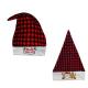 Custom Sublimation Christmas Santa Hats Blanks For Sublimation Printing