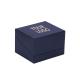 Black Cardboard Lipstick Luxury Box Packaging Custom Flip Top Boxes Enclosed With Foam