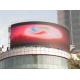 Commerical P20 Curved Led Advertising Display IP67With High Brightness