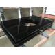 Polished Pure Black Quartz Laminated Counter Tops calacatta quartz countertop